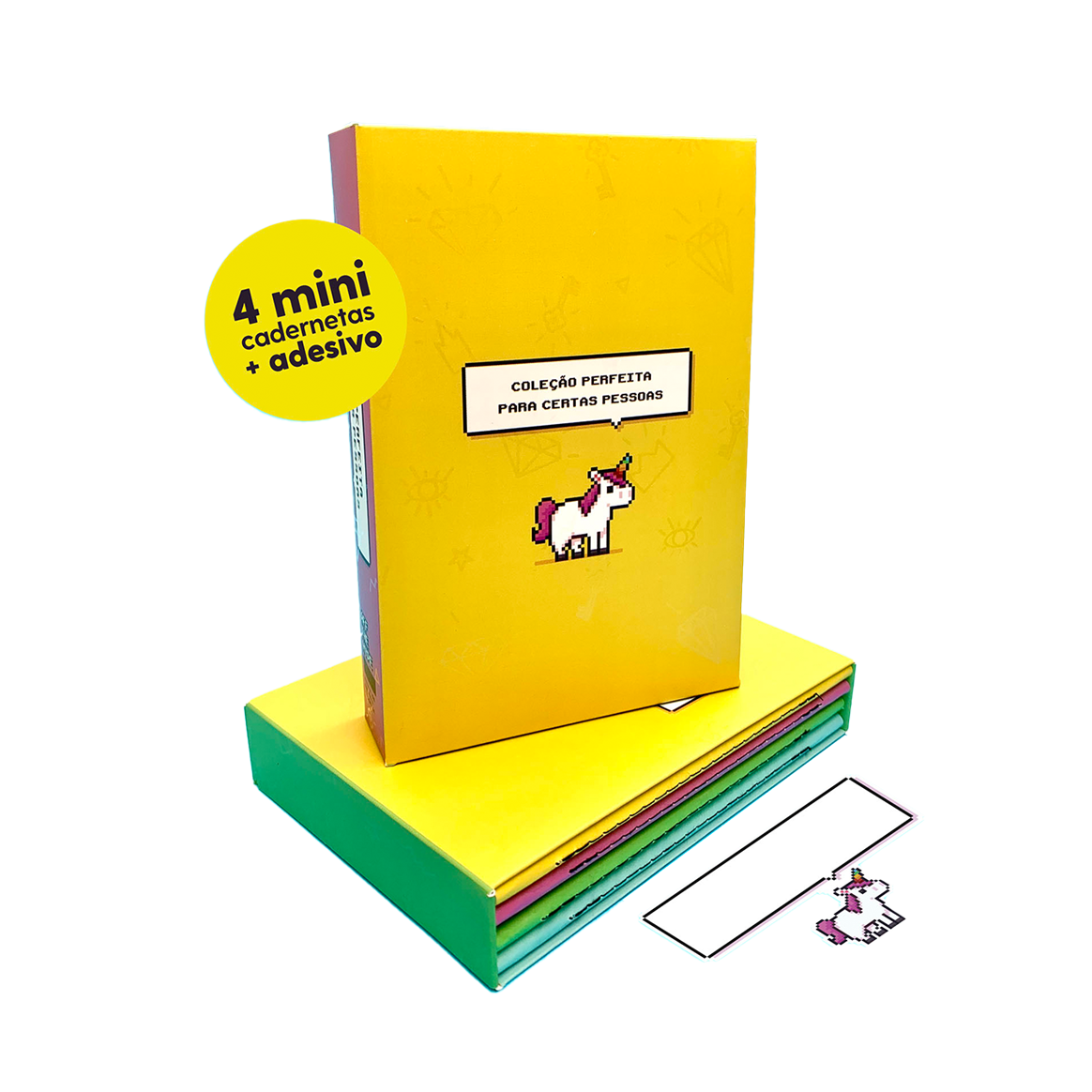 Box Certas Pessoas: 4 mini cadernetas