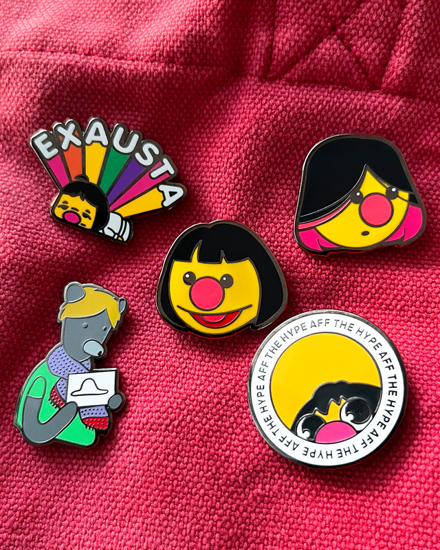 Box Colecionador: pins + caixa