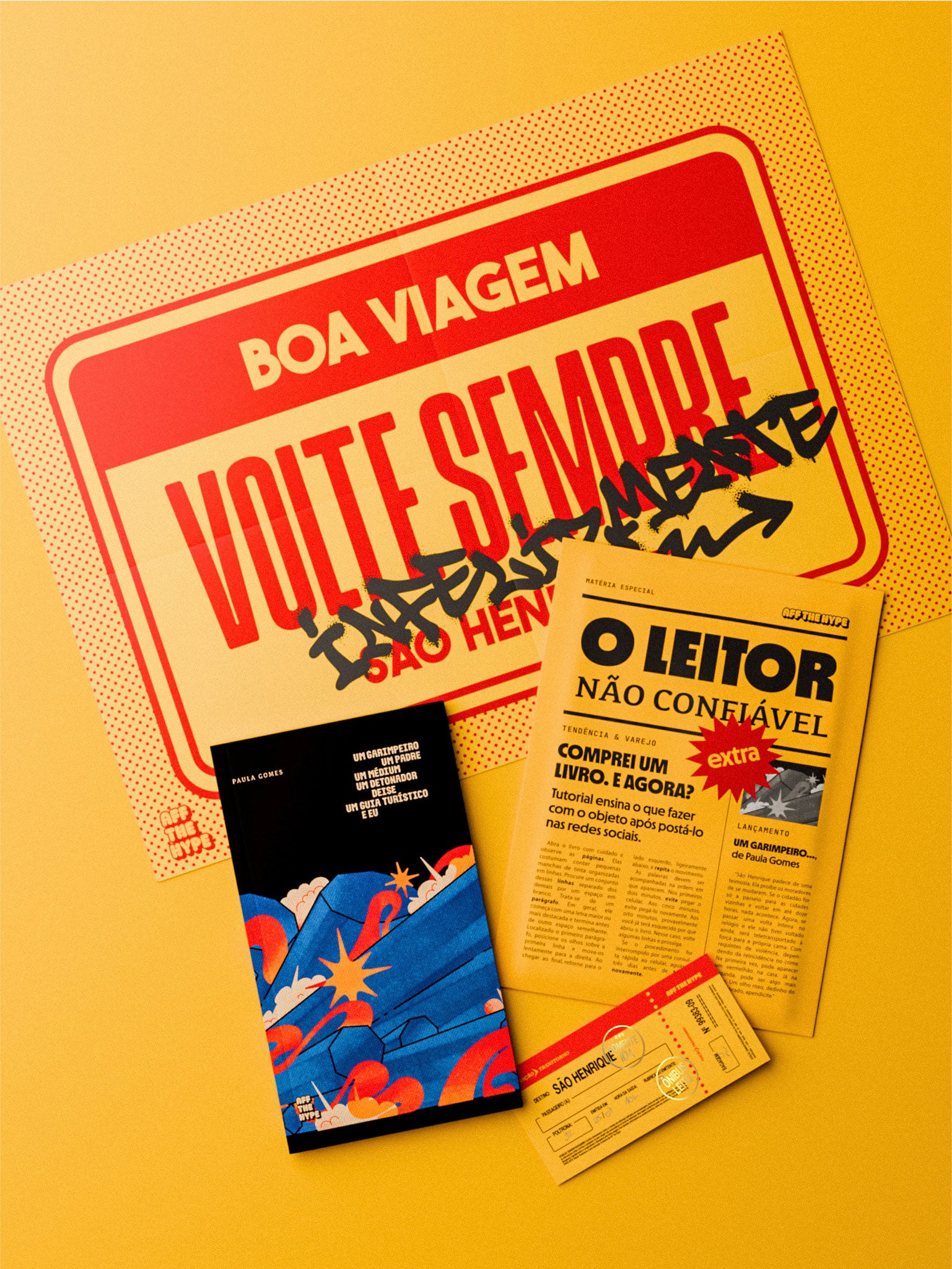 Um Garimpeiro, um Padre, um Médium, um Detonador, Deise, um Guia Turístico e Eu