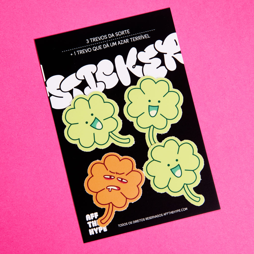 Stickers Trevos