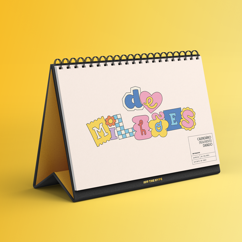 Calendário de Mesa (realmente) Datado