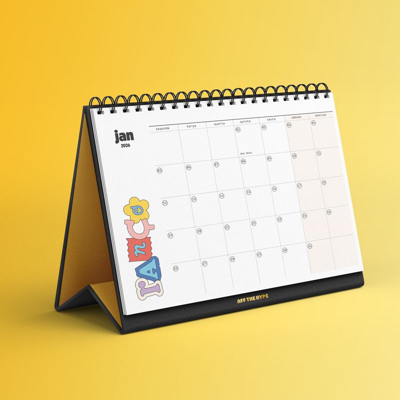 Calendário de Mesa (realmente) Datado