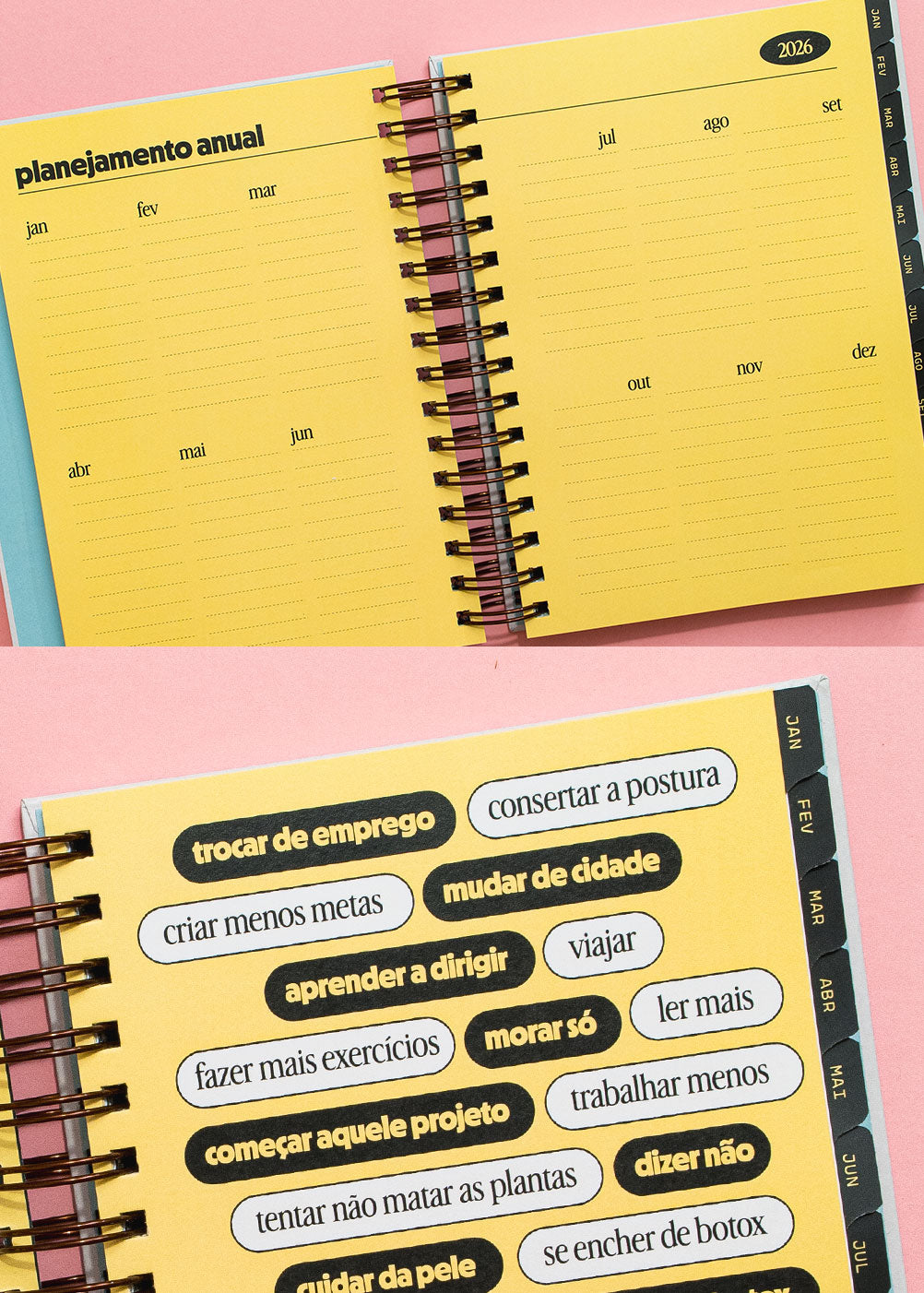 Desagenda Tô Sem Agenda (com datas) - Lote 3