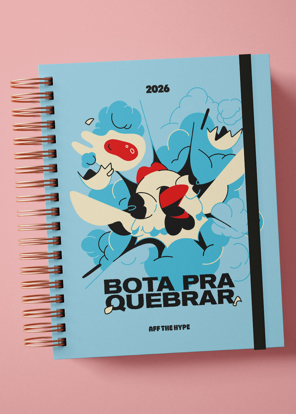 Desagenda Bota pra Quebrar (sem datas) - Lote 3
