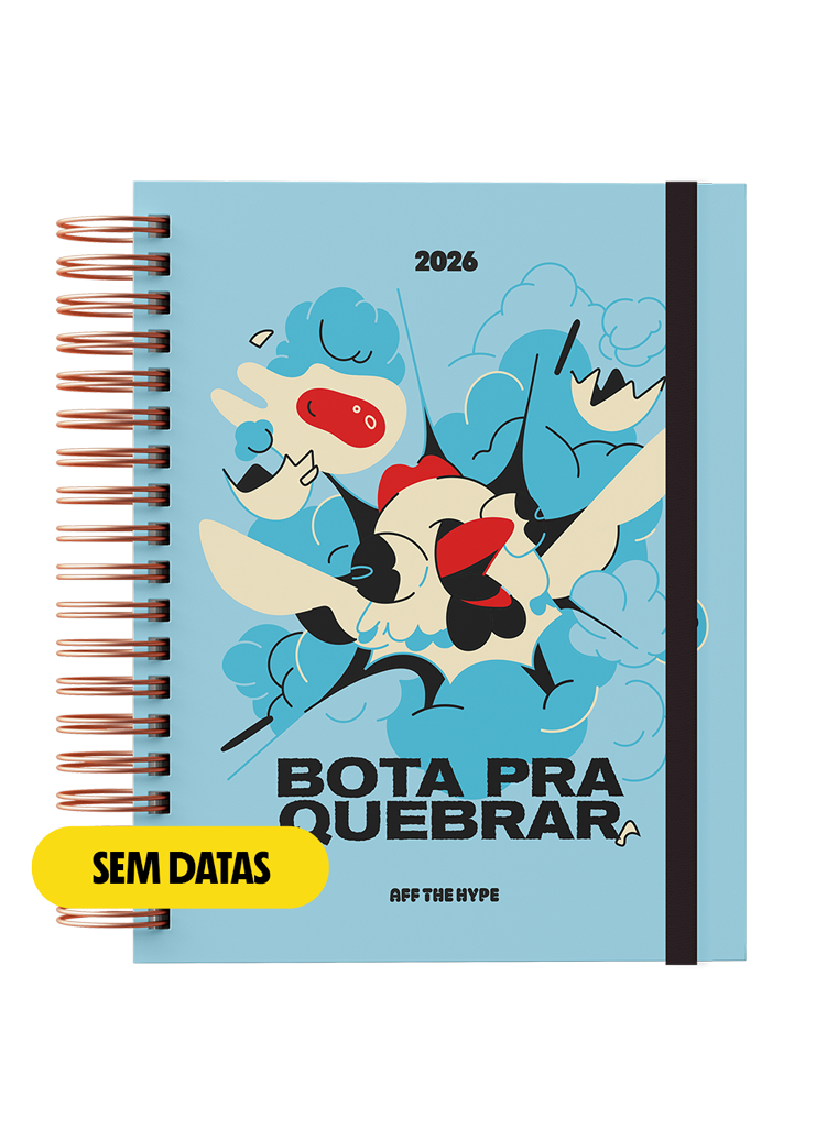 Desagenda Bota pra Quebrar (sem datas) - Lote 3