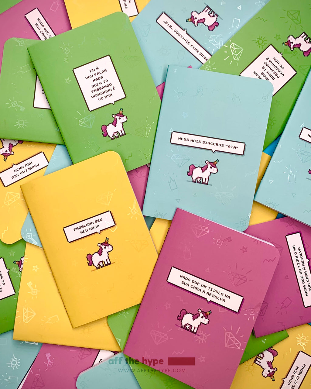 Box Certas Pessoas: 4 mini cadernetas