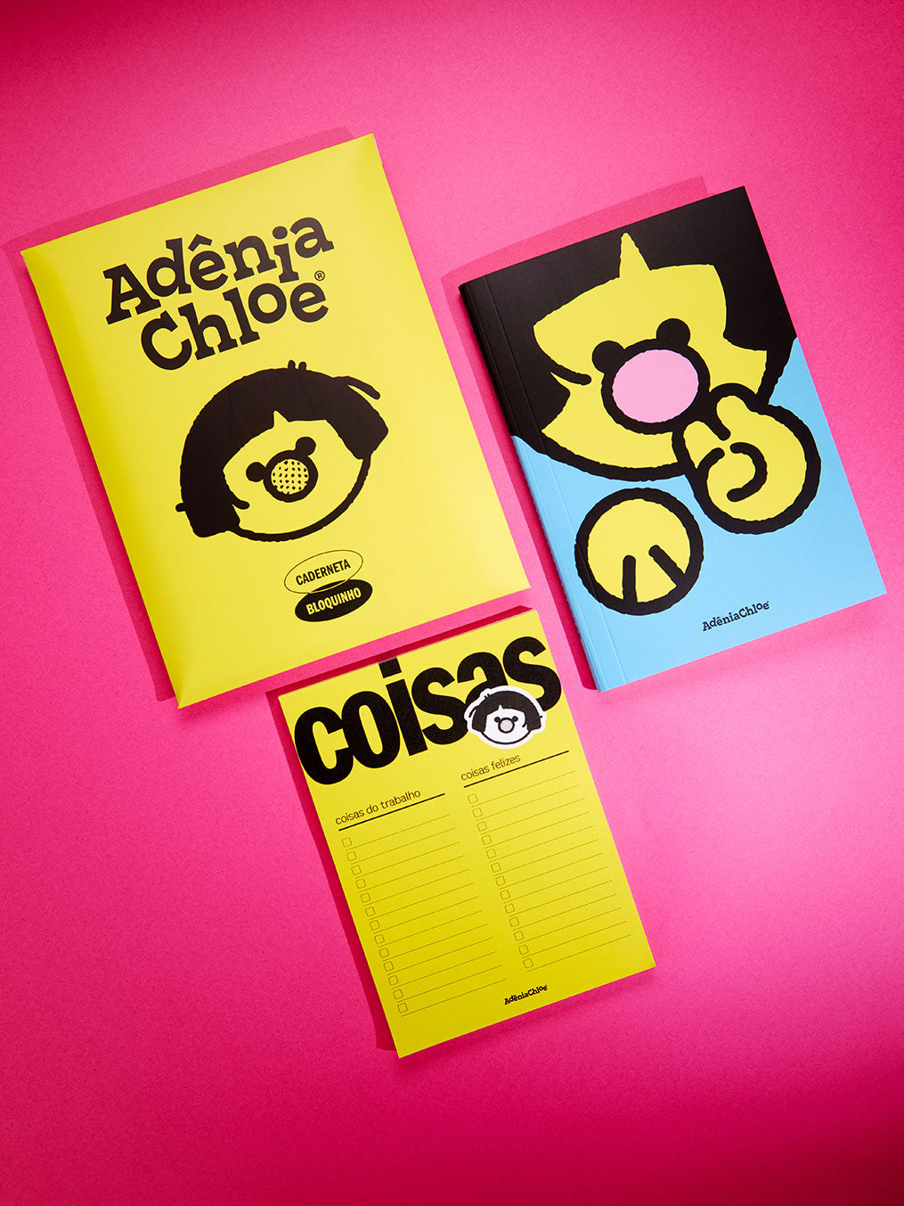 Caderneta e Bloquinho Adênia Chloe
