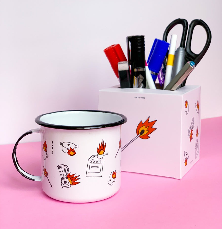 Caneca em Chamas