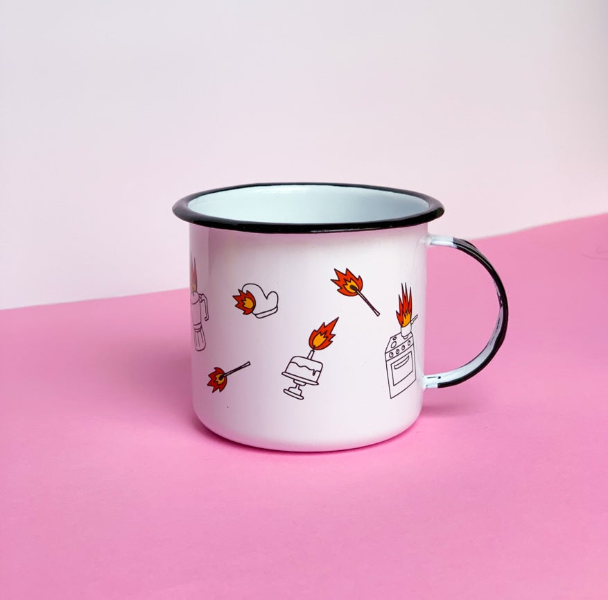 Caneca em Chamas