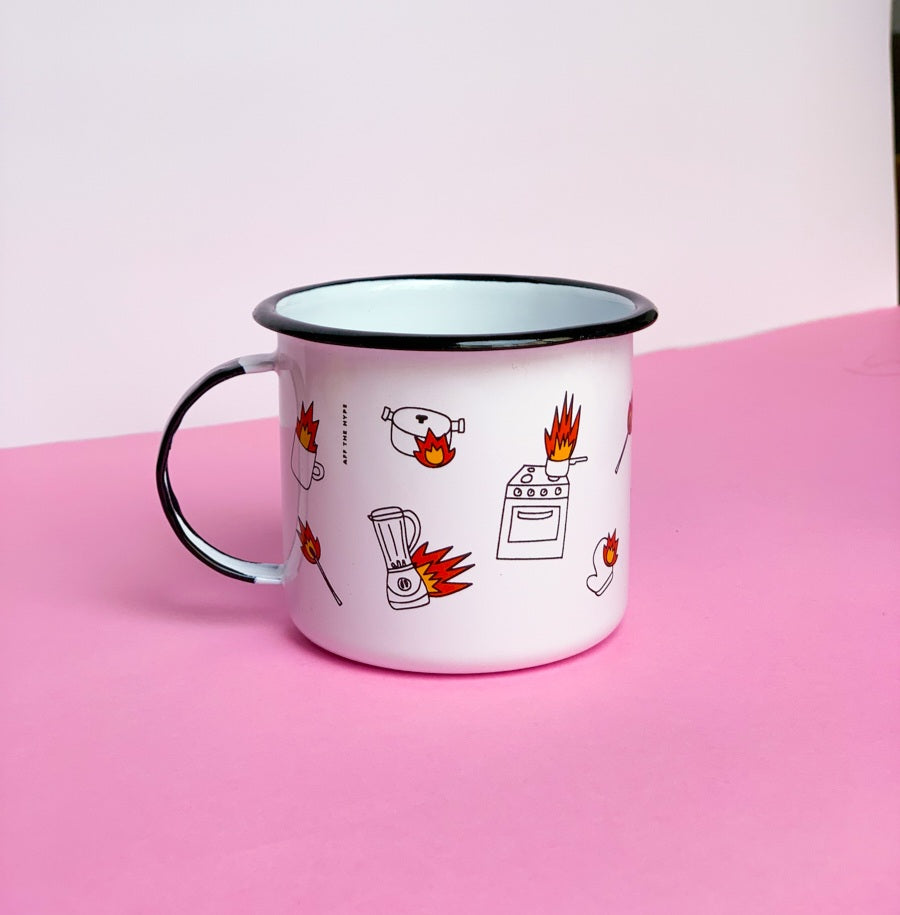 Caneca em Chamas