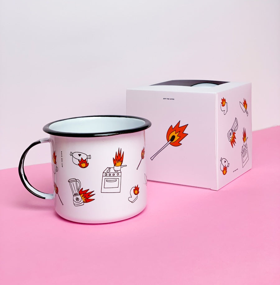 Caneca em Chamas