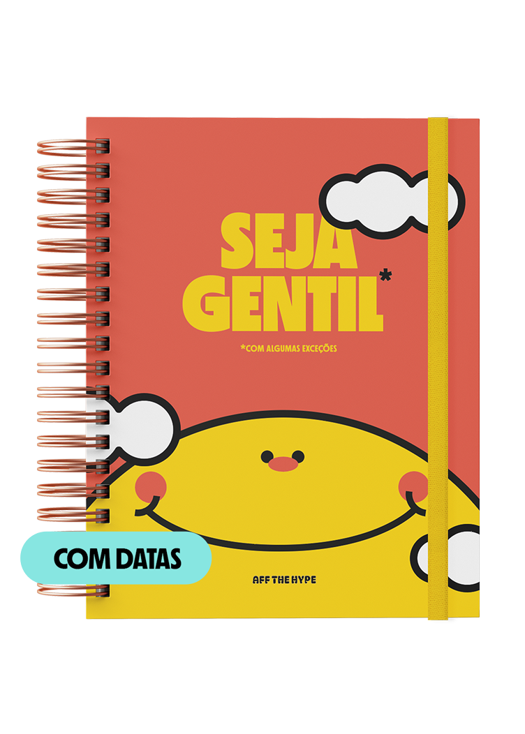 Desagenda Seja Gentil (com datas) - Lote 3