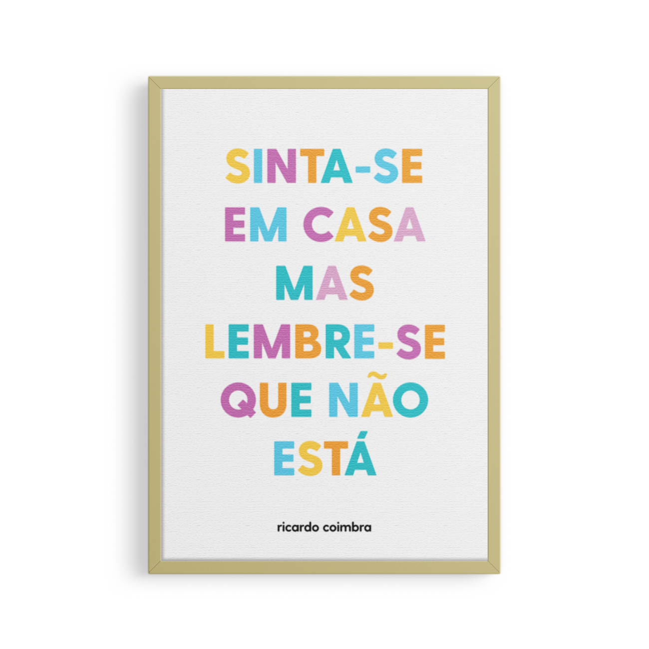 Pôster: Sinta-se em casa, mas...